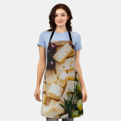 Druiven en kaas schort (Gedragen)