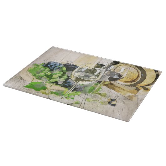 Druiven en Natuur van wijnstokken Snijplank (Hoek)