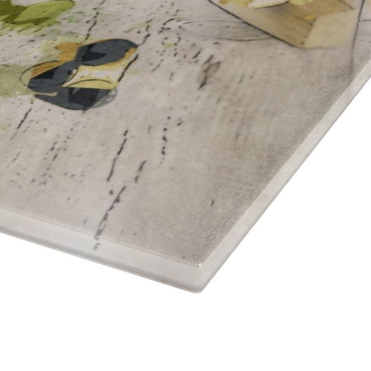 Druiven en Natuur van wijnstokken Snijplank (Hoek)