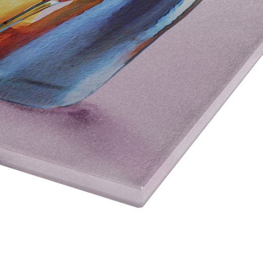 Druiven en Natuur van wijnstokken Snijplank (Hoek)