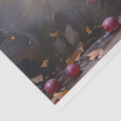 Druiven en Vine Oil Painting Decoupage Tissuepapier (Detail)