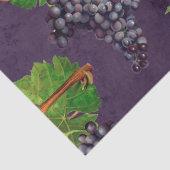 druiven en wijnstokken op de Paars ontkoppeling Tissuepapier (Detail)