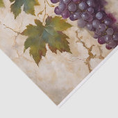 Druiven en Wijnstokken Waterverf Decoupage Tissuepapier (Detail)