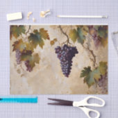 Druiven en Wijnstokken Waterverf Decoupage Tissuepapier (Craft)