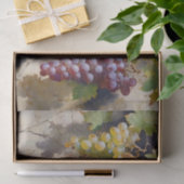 Druiven en Wijnstokken Waterverf Decoupage Tissuepapier (Geschenk)