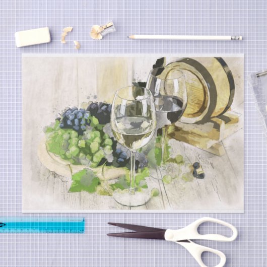 druiven- en wijntissuepapier tissuepapier (Craft)