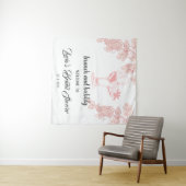 Druiven Fruit Champagne Retro Bruiloft Feestelijke Wandkleed (In Situ (horizontaal))