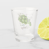 Druiven geschoten glas (Achterkant)