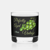 druiven gesteenteglas whisky glas (Voorkant)