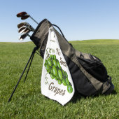 Druiven Golf Handdoek (Groen)