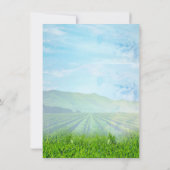 Druiven, Honeysuckles & Hummingbird Kaart (Achterkant)