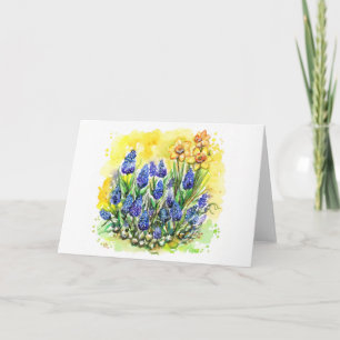 Druiven Hyacinth Garden Kaart