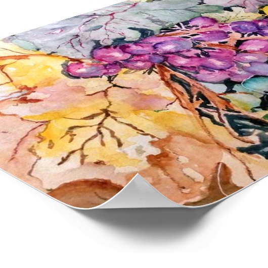 Druiven I Poster (Hoek)