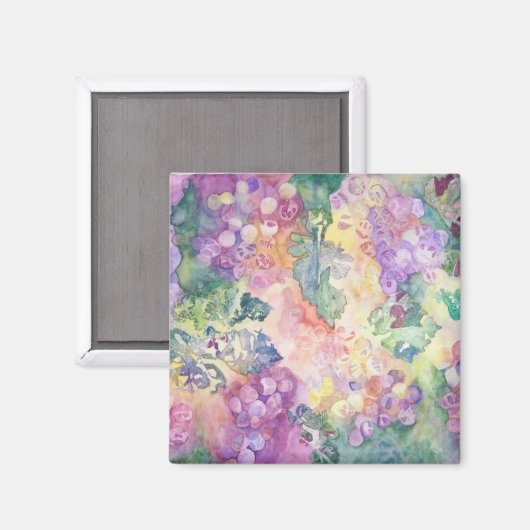 Druiven in de zonnemagneet magneet (Voorkant / Achterkant)