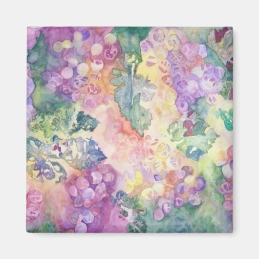 Druiven in de zonnemagneet magneet (Voorkant)