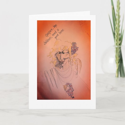 druiven  Kaart (Voorkant)