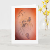 druiven  Kaart (Gele Bloem)