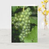 Druiven Kaart (Gele Bloem)