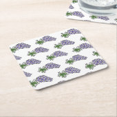 druiven kartonnen onderzetters (Schuin)