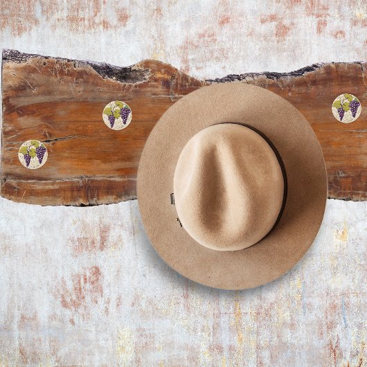 druiven keramische knop