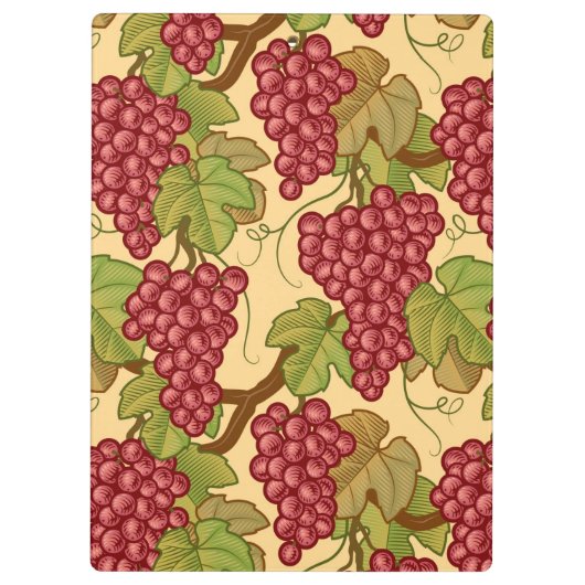 druiven klembord (Achterkant)