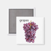 Druiven Koelkast Magnet (Voorkant / Achterkant)