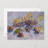 Druiven, lemonen, peren, appelen - Vincent Van Gog Briefkaart (Voorkant / Achterkant)