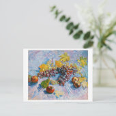 druiven, lemonen, peren en appelen, Van Gogh Briefkaart (Staand voorkant)