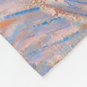 druiven, lemonen, peren en appelen, Van Gogh Fleece Deken (Hoek)