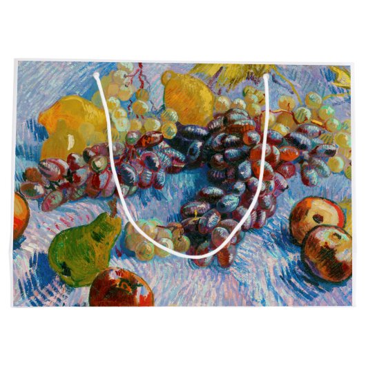 druiven, lemonen, peren en appelen, Van Gogh Groot Cadeauzakje (Achterkant)