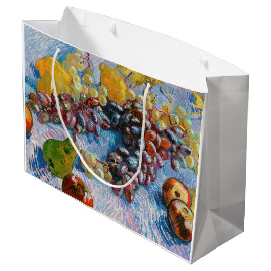druiven, lemonen, peren en appelen, Van Gogh Groot Cadeauzakje (Achterkant Gekanteld)