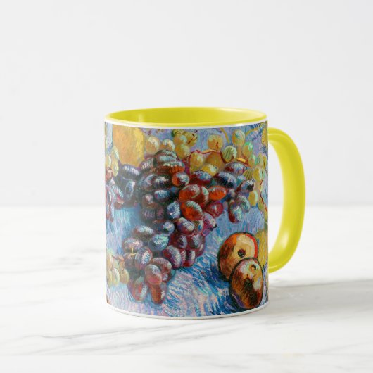 druiven, lemonen, peren en appelen, Van Gogh Mok (Voorkant rechts)