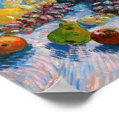 druiven, lemonen, peren en appelen, Van Gogh Poster (Hoek)