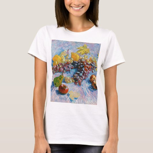 druiven, lemonen, peren en appelen, Van Gogh T-shirt (Voorkant)