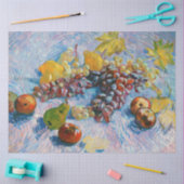 druiven, lemonen, peren en appelen, Van Gogh Tissuepapier (Craft)