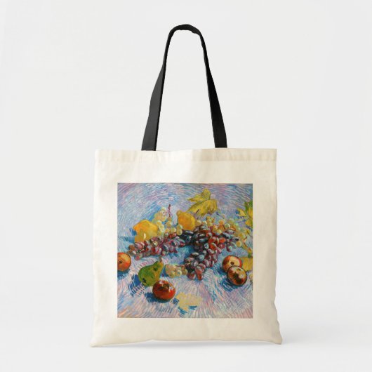 druiven, lemonen, peren en appelen, Van Gogh Tote Bag (Voorkant)