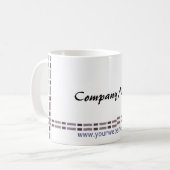 Druiven Link Kantoorontwerp Koffiemok (Voorkant links)