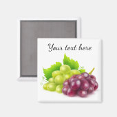 druiven magneet (Voorkant / Achterkant)