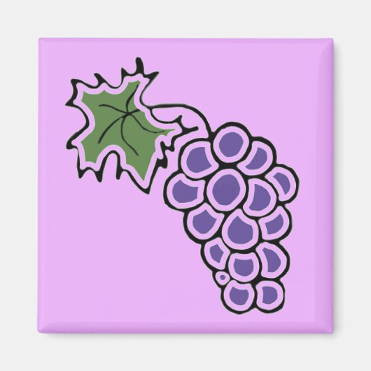 druiven magneet (Voorkant)