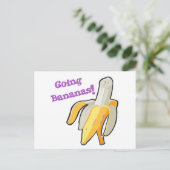 druiven met peren! banaan briefkaart (Staand voorkant)