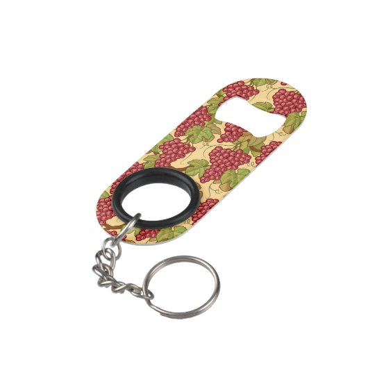 druiven mini flessenopener (Achterkant Gekanteld)