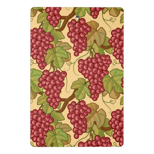 druiven mini klembord (Achterkant)