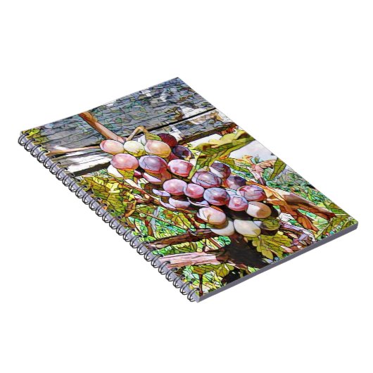 druiven. notitieboek (Rechterzijde)