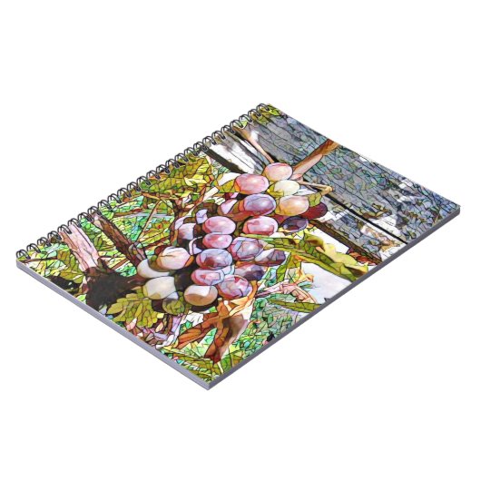 druiven. notitieboek (Linkerzijde)