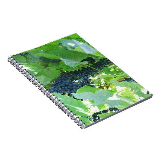 druiven notitieboek (Rechterzijde)