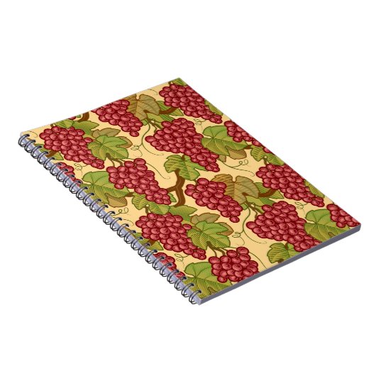 Druiven Notitieboek (Rechterzijde)