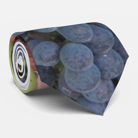 Druiven op de wijnstok, Aron Hill Vineyard Stropdas (Opgerold)