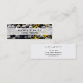 Druiven op de wijnstok | wijngaard mini visitekaartje (Voorkant / Achterkant)