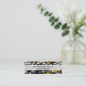 Druiven op de wijnstok | wijngaard mini visitekaartje (Staand voorkant)