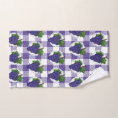 Druiven op White Violet Pset Bad Handdoek (Handdoek)